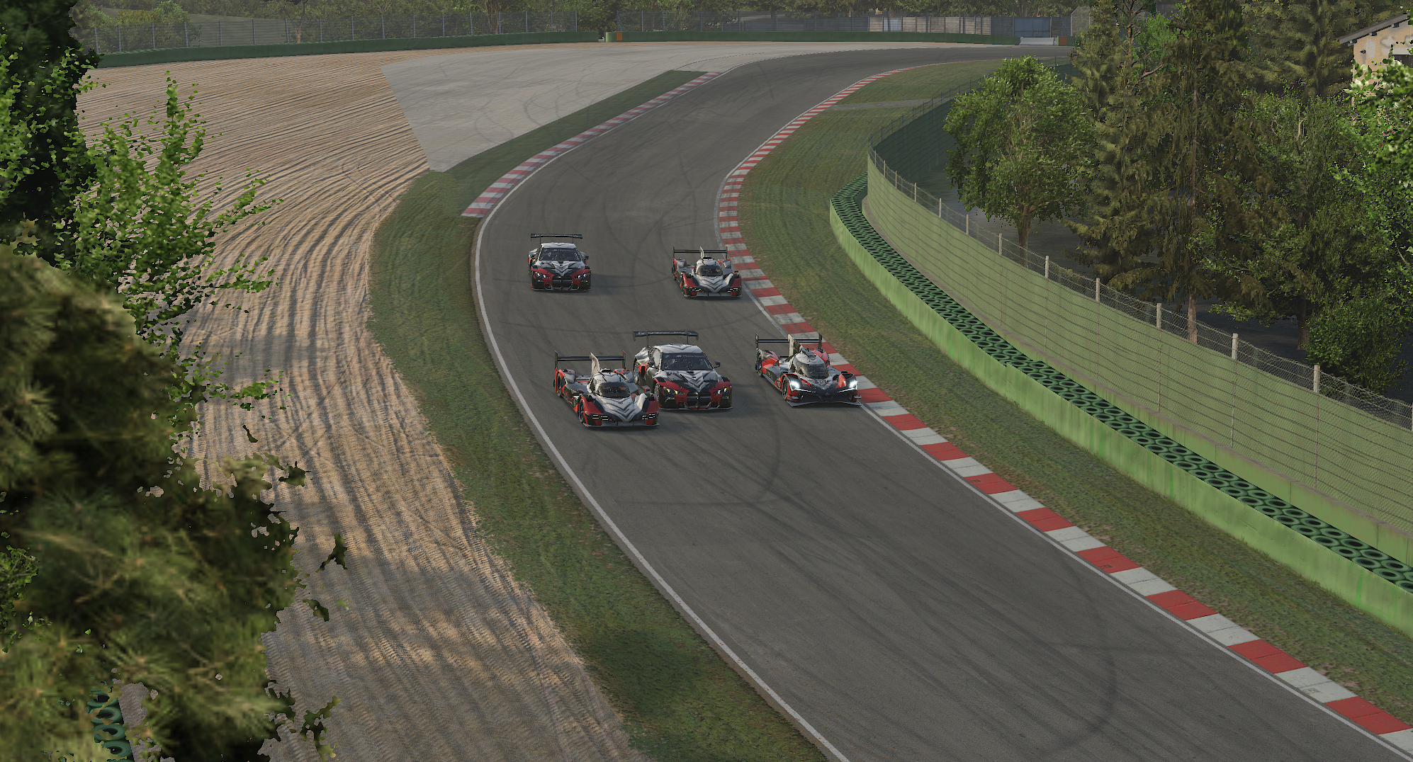 IMOLA - 3 Wide geht auch